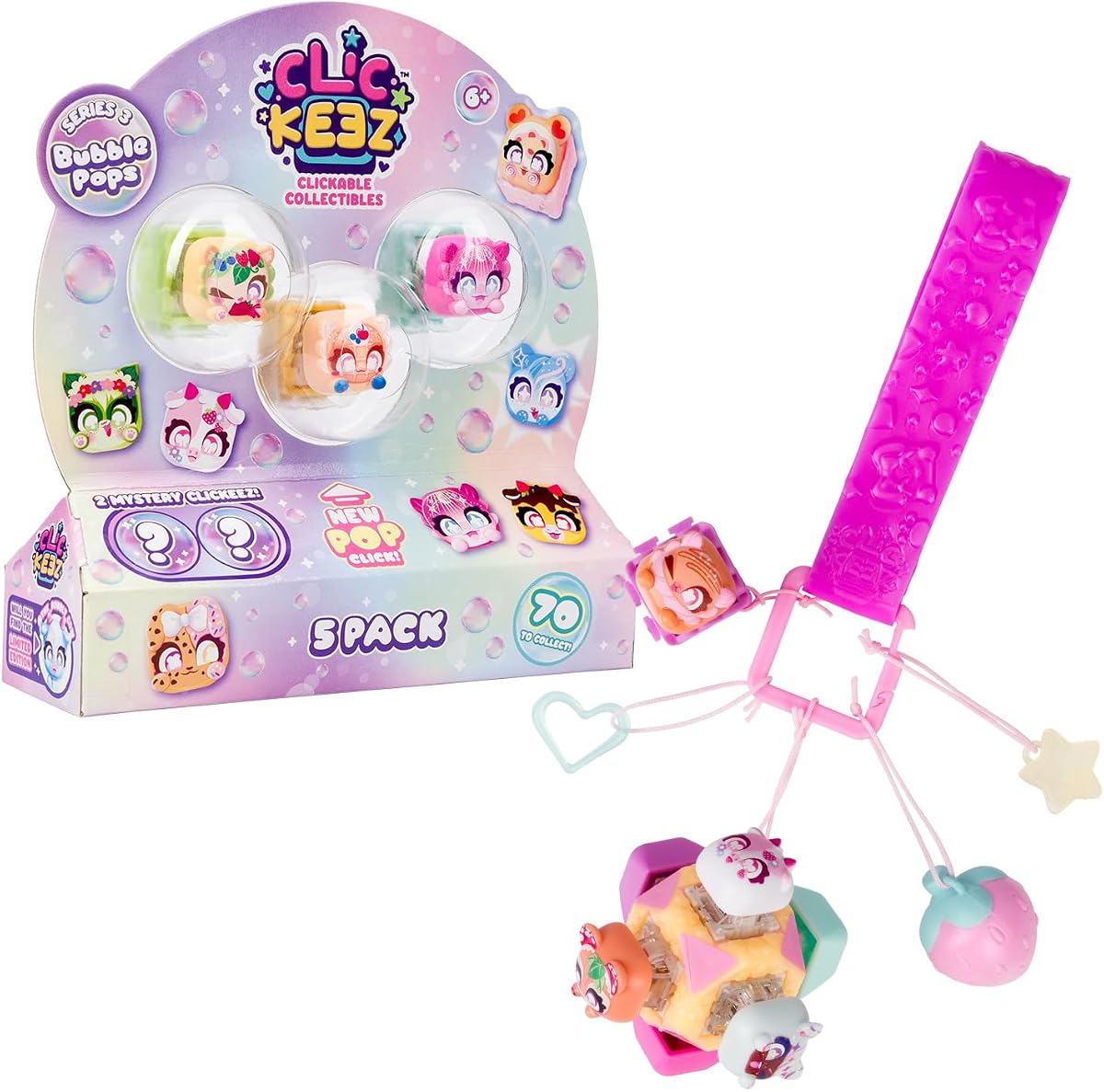 Serie 3 Deluxe Keychain Fidget Cube